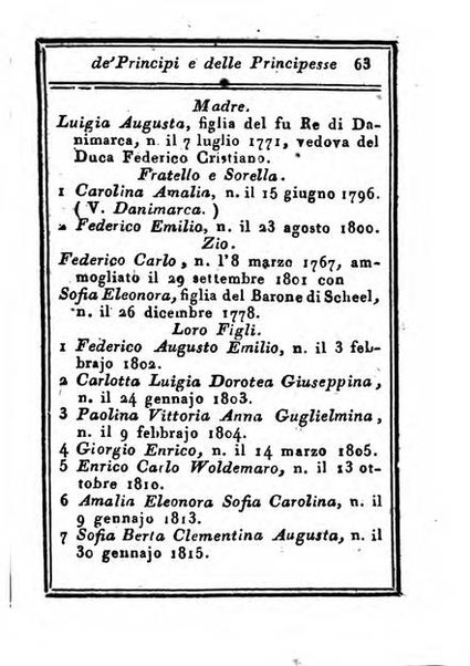 Almanacco di corte