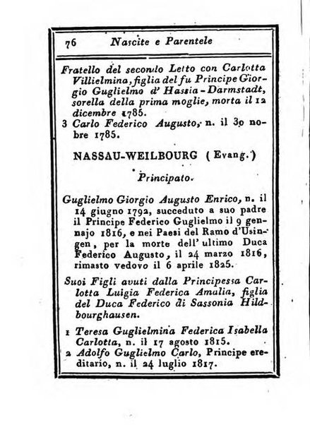 Almanacco di corte