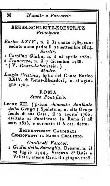 Almanacco di corte