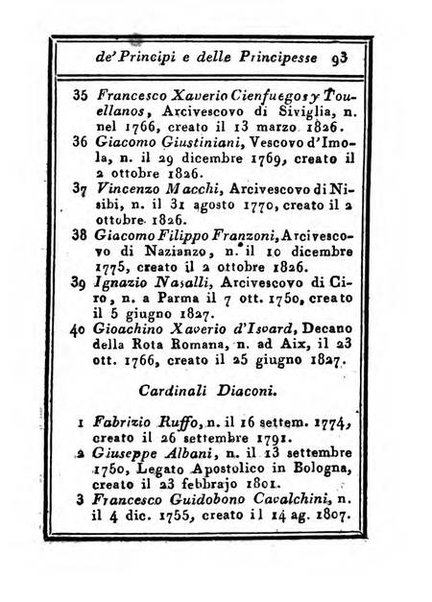 Almanacco di corte