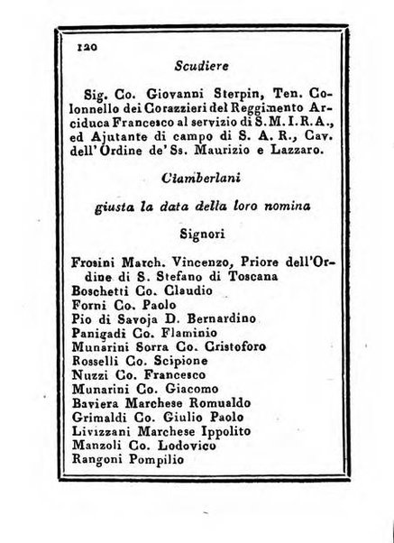 Almanacco di corte