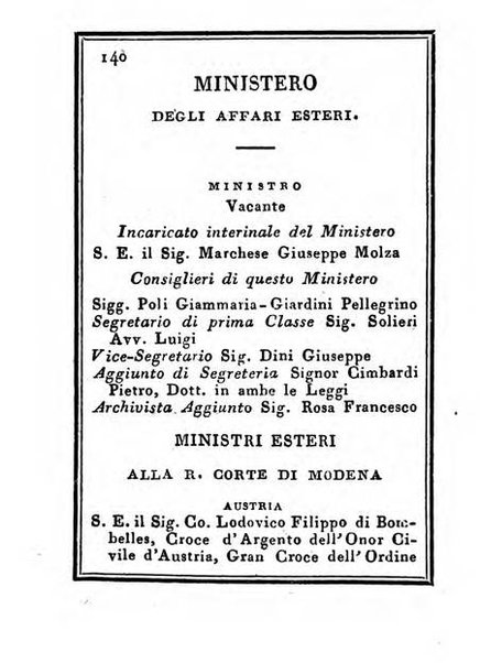 Almanacco di corte