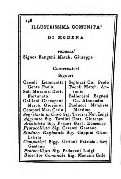 Almanacco di corte