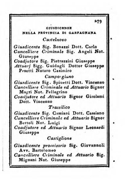 Almanacco di corte