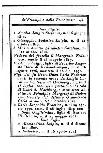 Almanacco di corte