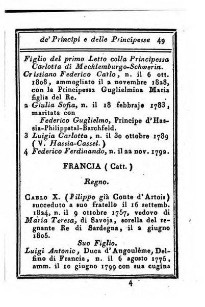 Almanacco di corte