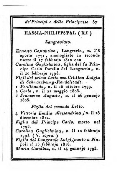 Almanacco di corte