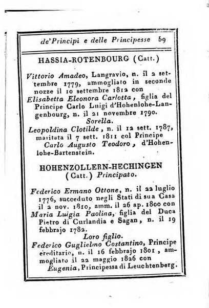 Almanacco di corte