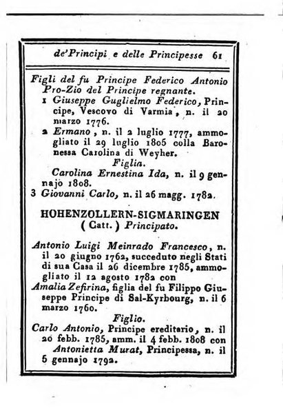 Almanacco di corte