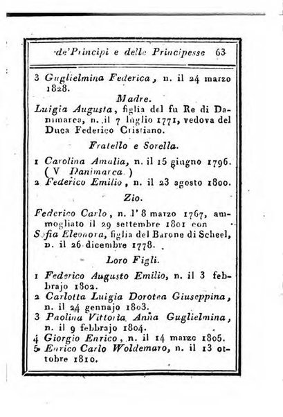 Almanacco di corte