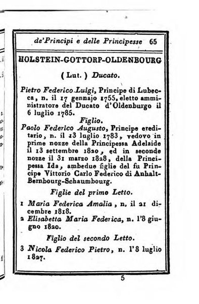 Almanacco di corte