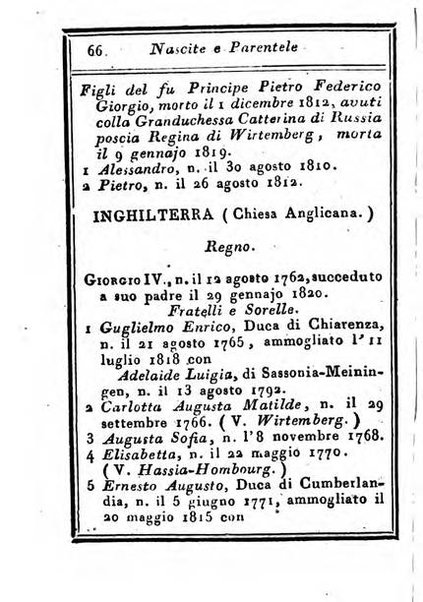 Almanacco di corte