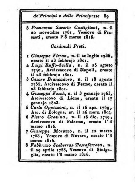 Almanacco di corte