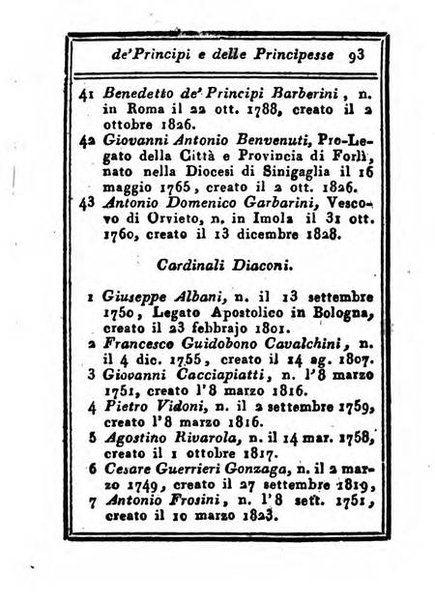 Almanacco di corte