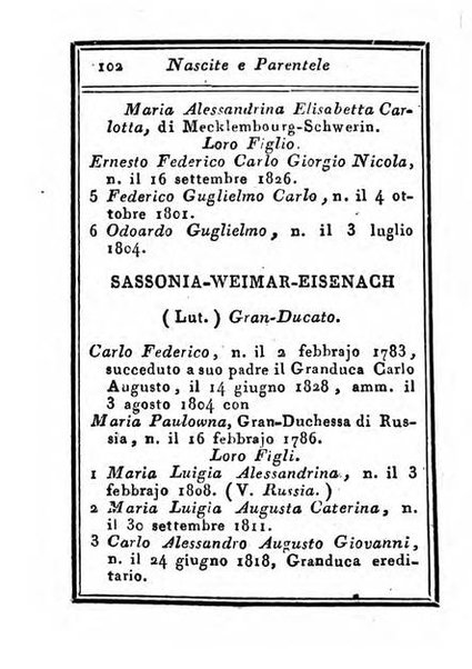 Almanacco di corte