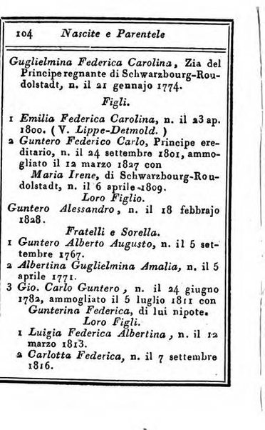 Almanacco di corte