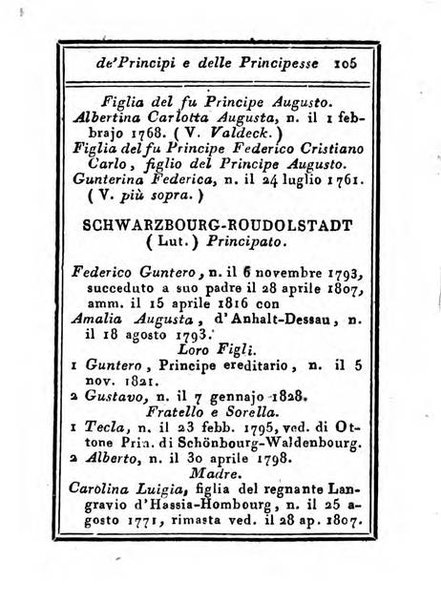 Almanacco di corte