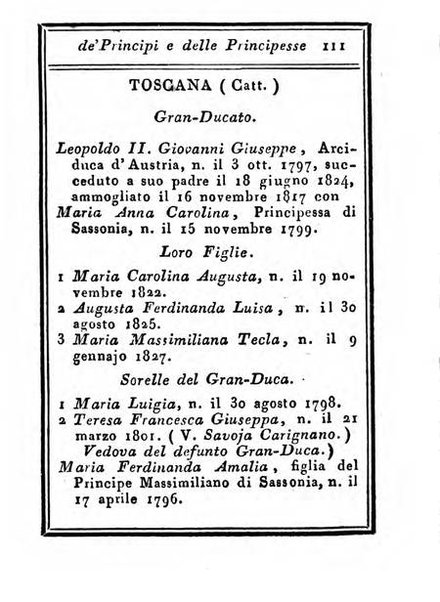 Almanacco di corte