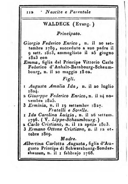 Almanacco di corte