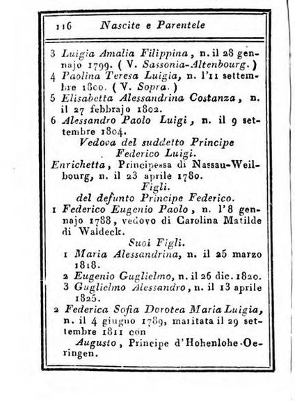 Almanacco di corte