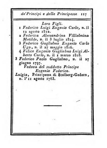 Almanacco di corte