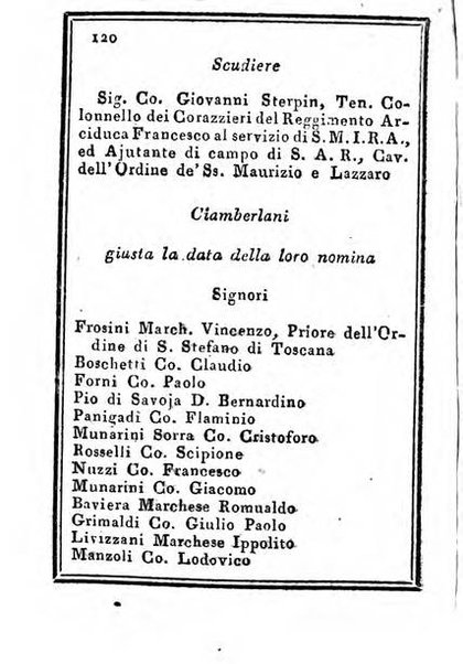 Almanacco di corte