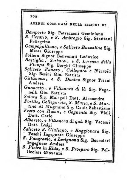 Almanacco di corte