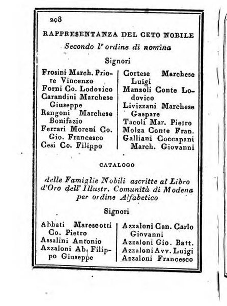 Almanacco di corte