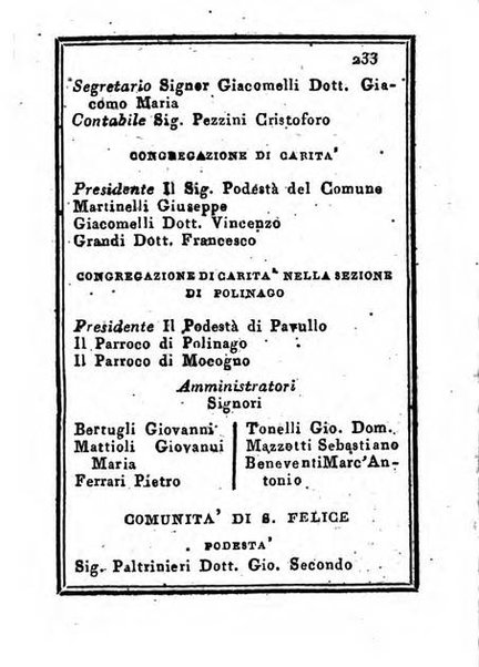 Almanacco di corte