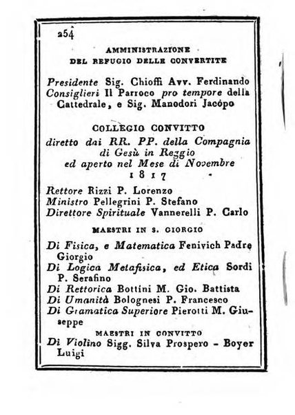 Almanacco di corte