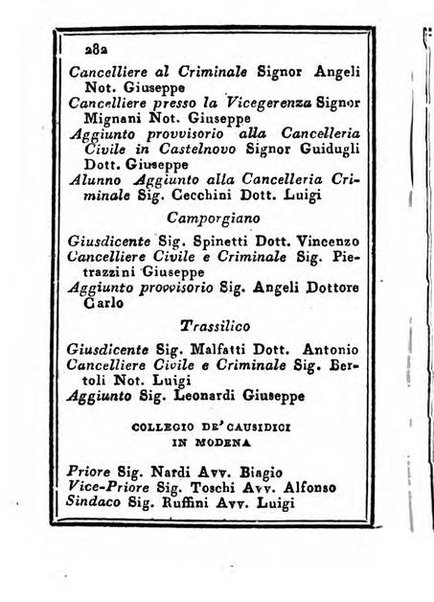 Almanacco di corte