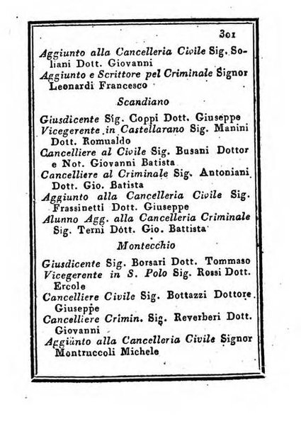 Almanacco di corte