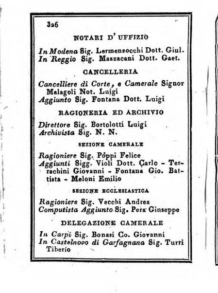 Almanacco di corte