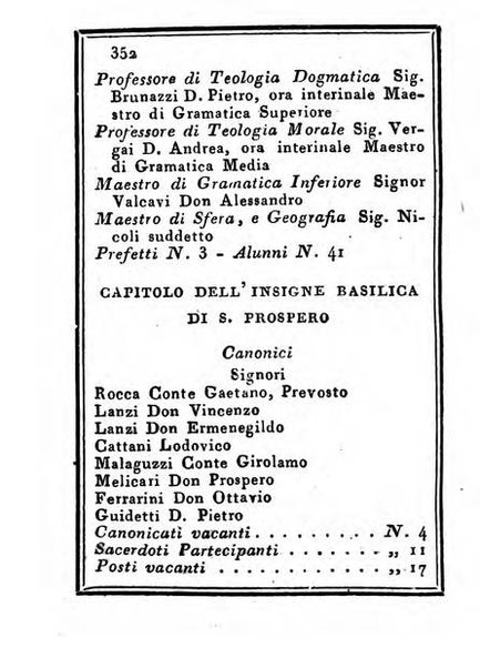 Almanacco di corte