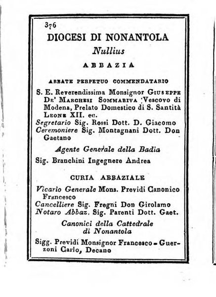 Almanacco di corte