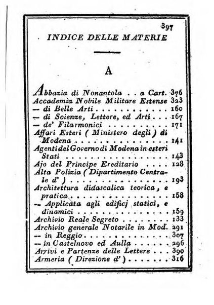 Almanacco di corte