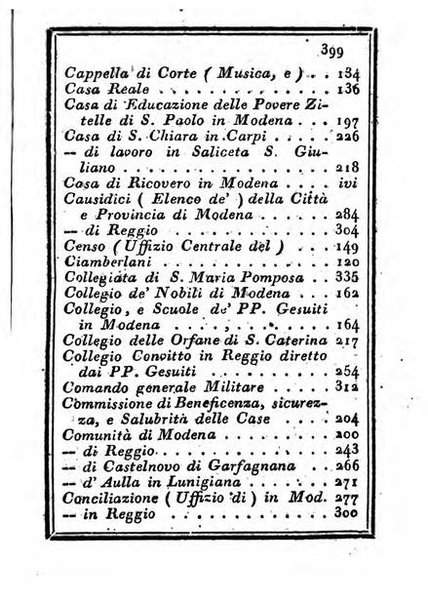 Almanacco di corte