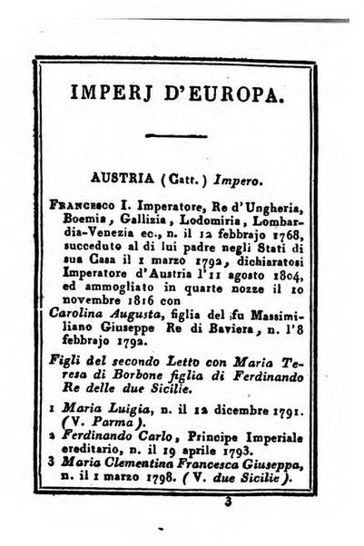 Almanacco di corte