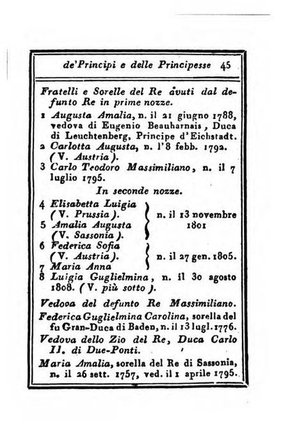 Almanacco di corte