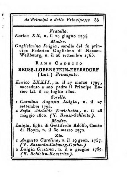 Almanacco di corte