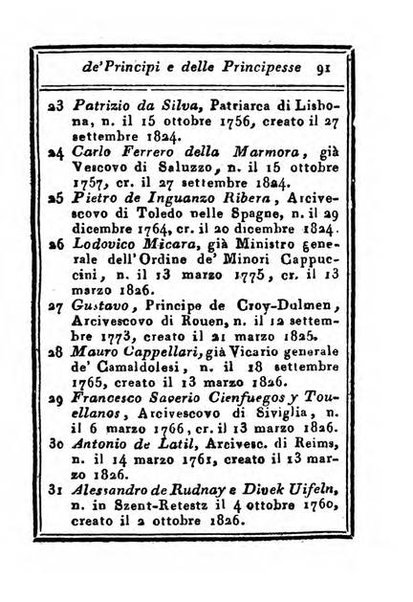 Almanacco di corte