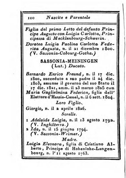 Almanacco di corte