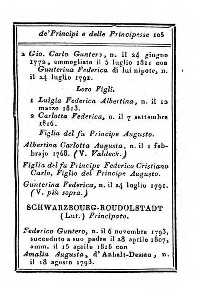 Almanacco di corte