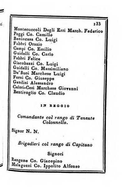 Almanacco di corte