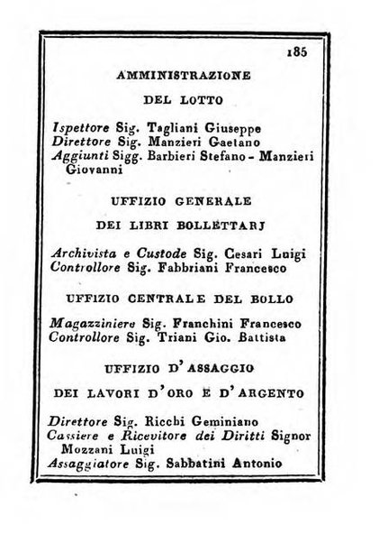 Almanacco di corte