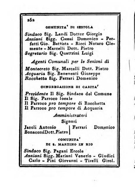 Almanacco di corte