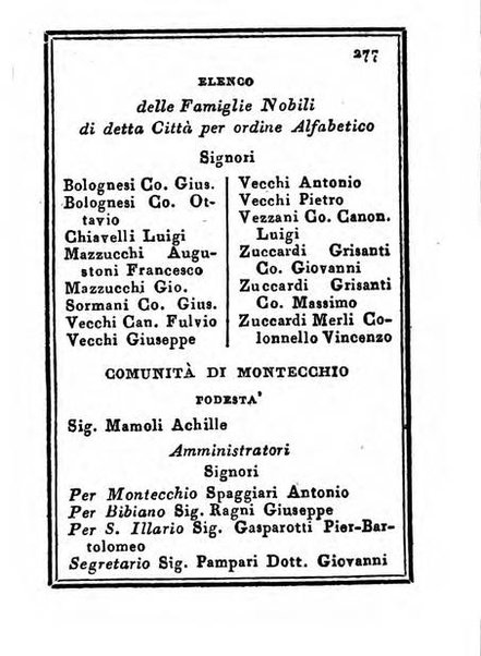 Almanacco di corte