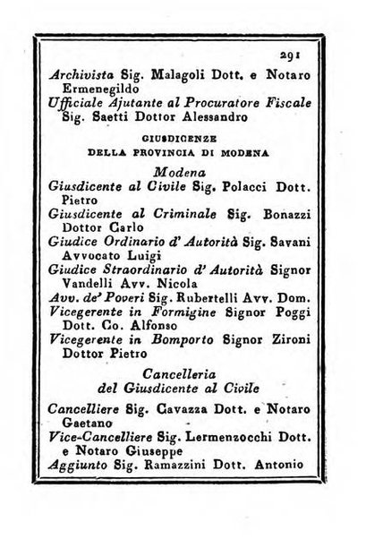 Almanacco di corte