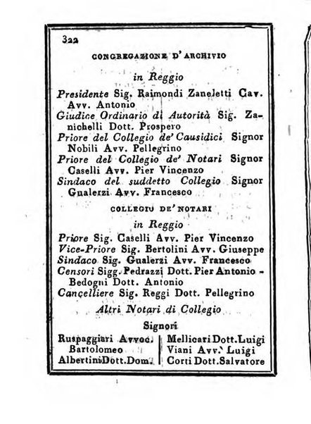 Almanacco di corte