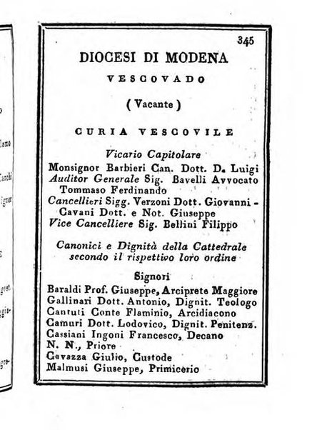 Almanacco di corte